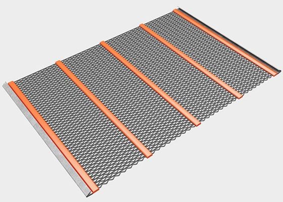 Dreiecks-Selbstreinigung Mining Screen Mesh 1,2-5mm Draht Durchmesser