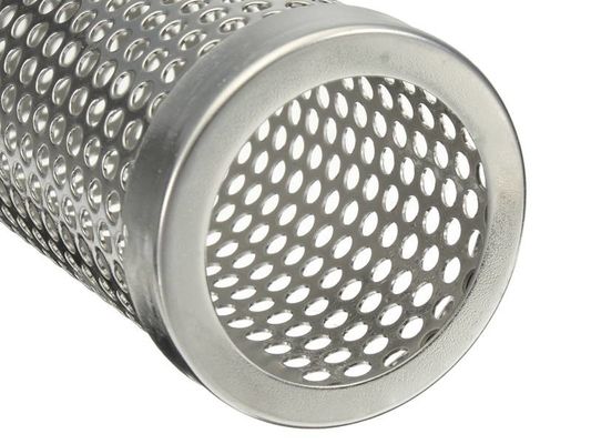Perforiertes Stahlschlauchfiltersieb Mesh For Filter Liquids Solids und Luft