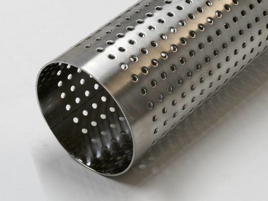 Perforiertes Stahlschlauchfiltersieb Mesh For Filter Liquids Solids und Luft