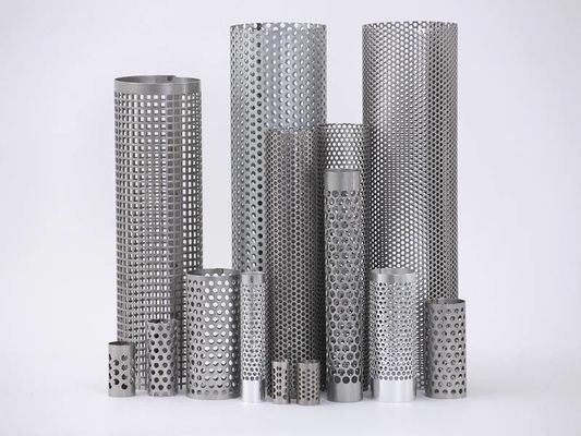 Perforiertes Stahlschlauchfiltersieb Mesh For Filter Liquids Solids und Luft