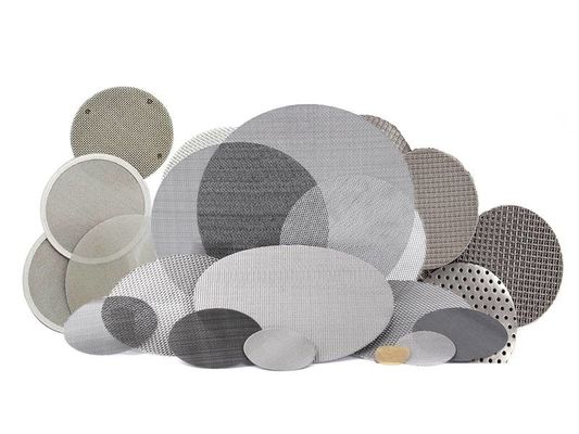 Galvanisierte Mesh Filter Disc Stainless Steel-Draht-Stoff-Disketten