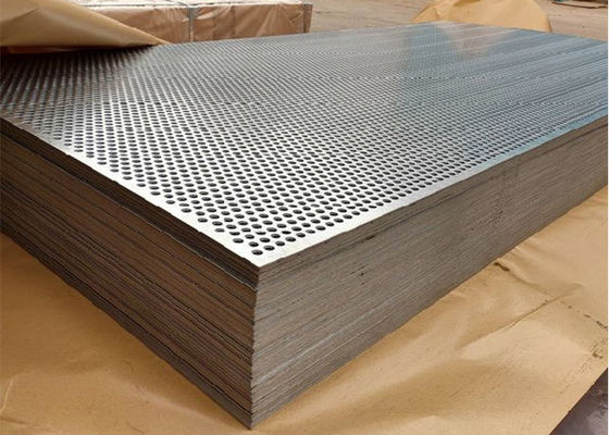 Rundes Loch-perforierte Blechtafel für errichtende Fassaden, Innenausstattung, Decken, Trennwände