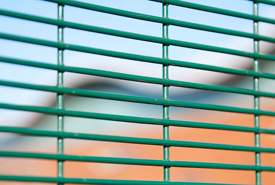 Grüne 358 Antisicherheit aufstiegs-Mesh Galfans 358 Mesh Fencing For Higher Level