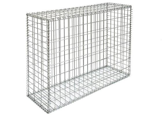 Galvanisiertes Galfan schweißte Mesh Gabion Baskets Defense Gabion schweißte Maschendraht