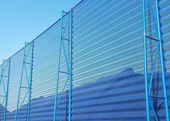 Perforierter Metallzaun Windbreak Mesh Garden Screening Windbreak Netting