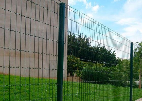 50×50mm Euro-Art-Zaun-Metal Wire Fence-Galvano galvanisierte Oberflächen