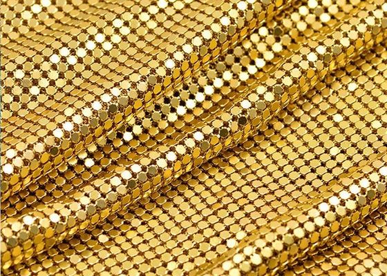Metallischer Gewebe-Stoff (metallischer Paillette-Stoff-Vorhang) - Runden-und Achteck-Paillette