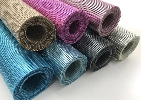 Metallischer Gewebe-Stoff (metallischer Paillette-Stoff-Vorhang) - Runden-und Achteck-Paillette
