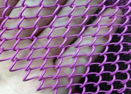 Metallspulen-Vorhang, Spulen-Drapierungs-Vorhang-ideales dekoratives Mesh For Your Home And-Innenhotel