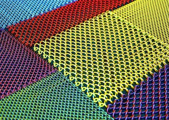 Metallspulen-Vorhang, Spulen-Drapierungs-Vorhang-ideales dekoratives Mesh For Your Home And-Innenhotel