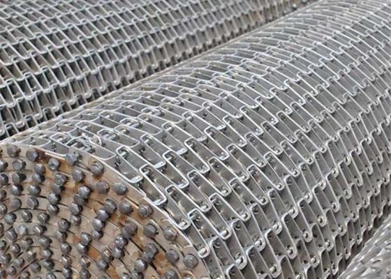 Bienenwaben-Metallförderband 0.5m - 3.5m Breiten-Flachdraht-Riemenleder