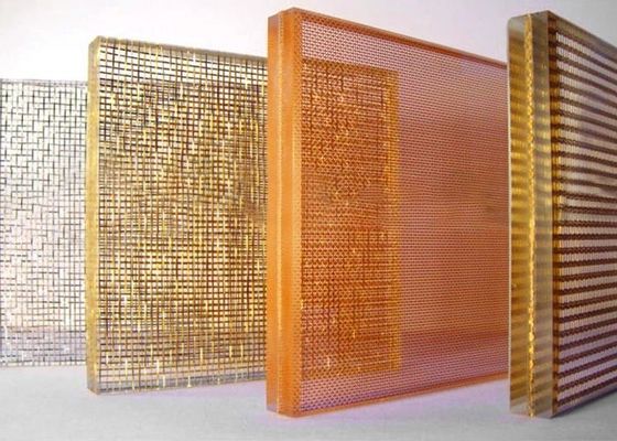 Gewebe lamellierte Glas, Drahtglas, lamellierten Architektur-Mesh Brings Noble und eleganten Charme zu den Gebäuden