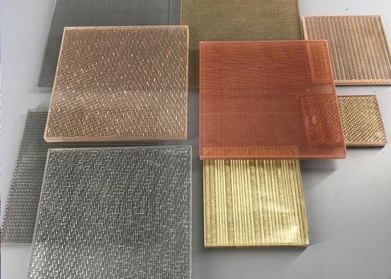 Gewebe lamellierte Glas, Drahtglas, lamellierten Architektur-Mesh Brings Noble und eleganten Charme zu den Gebäuden
