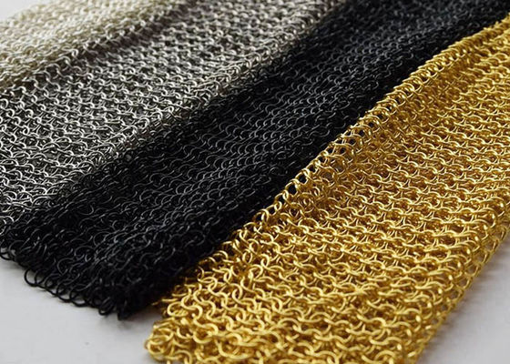 Kettenborten-Ring, Chainmail-Vorhang, Ring Metal Curtain For Building-Äußeres und Innenausstattung