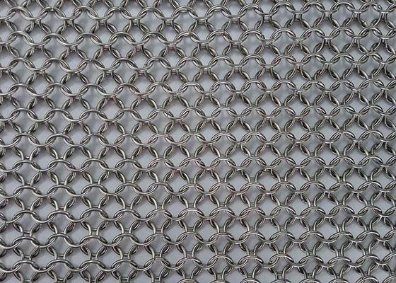 Kettenborten-Ring, Chainmail-Vorhang, Ring Metal Curtain For Building-Äußeres und Innenausstattung
