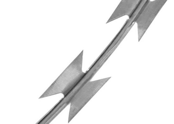 Linie gebildeter Rasiermesser-Stacheldraht einfache aber effektive Umkreis-Sperre