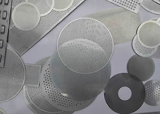 Perforierte Scheibenfilter-Schirm-Masche 10 – 635 Mesh With Wrapped Edge