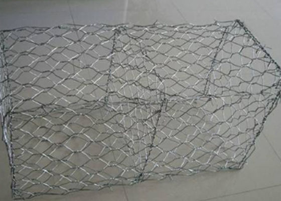 60 × 80 mm Gewebte Gabion-Korb 1mx1mx1m Draht für höhere Belastbarkeit und Langlebigkeit