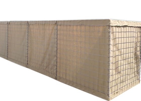 Bastions-Wand Gabion Hesco Militär-Drahtdurchmesser Gabion 4mm 5mm