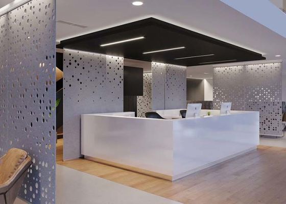 Perforierte Metallinnenwand kreativ und moderne Innenarchitektur, die Ihren Innendekor erhöht