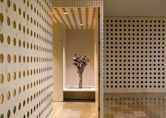 Perforierte Metallinnenwand kreativ und moderne Innenarchitektur, die Ihren Innendekor erhöht