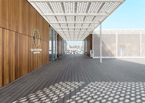 Durchlöcherte Metall-Sonnenschutz-Platten ästhetisch und gelüftet für Architektur-Sun-Kontrollsystem