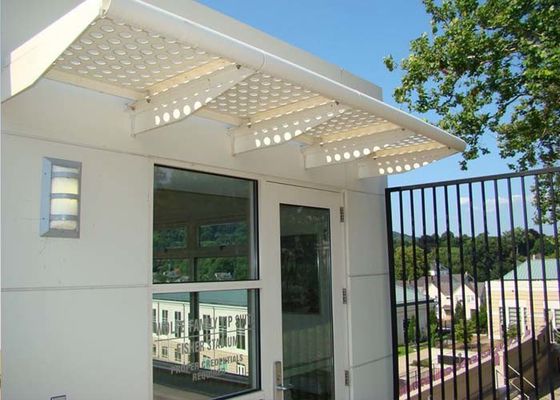 Durchlöcherte Metall-Sonnenschutz-Platten ästhetisch und gelüftet für Architektur-Sun-Kontrollsystem