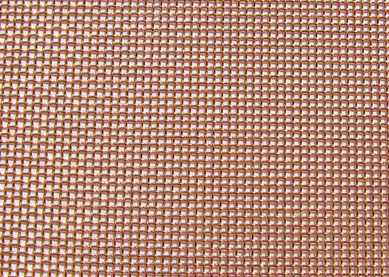 Insektenschutzgitter-Metallsicherheit Mesh Twill Weave des Kupfer-BWG30-BWG34