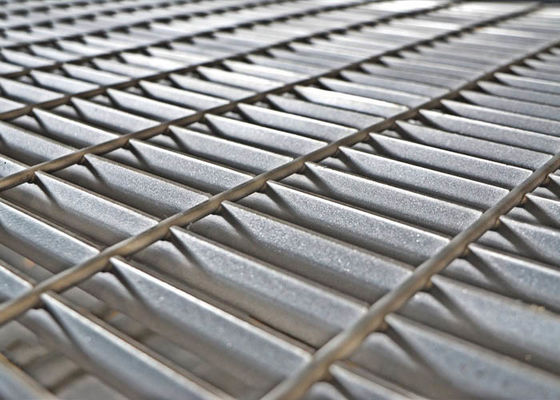 I-Stahlgitterrost 25x5x3mm Tragstab für Industrieplattformen