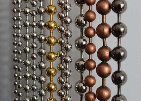 Metallperlen-Vorhang mit dem guten Sinken und leichtes ist idealer Raum-Teiler und Dekorations-Vorhang