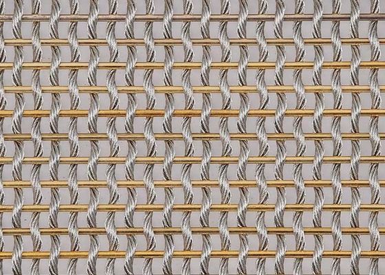 Kabel-Architekturmasche – spinnendes Metall Rod und Metallkabel zusammen