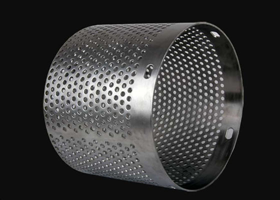 Einfache Reinigung Wire Mesh Filter Zylinder Hochtemperaturbeständigkeit In Petroleumchemie
