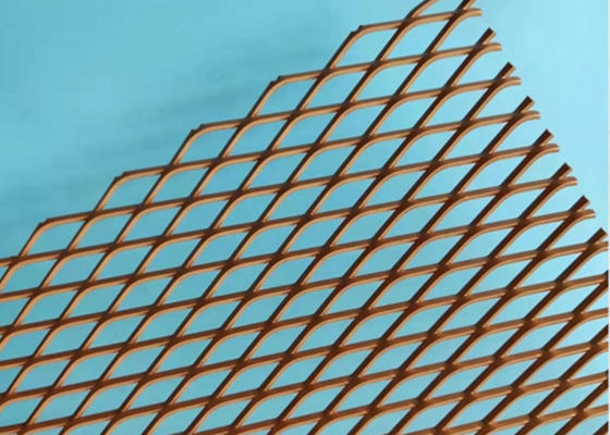 Eloxiertes Aluminium Streckmetallgewebe 10x20mm abgehängte Decke