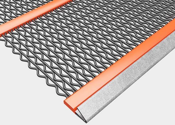 Dreiecks-Selbstreinigung Mining Screen Mesh 1,2-5mm Draht Durchmesser