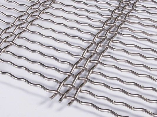 Kohlenstoffstahl Schlitzsiebgewebe für den Bergbau 1,25-4mm Drahtdurchmesser