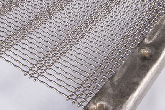Kohlenstoffstahl Schlitzsiebgewebe für den Bergbau 1,25-4mm Drahtdurchmesser