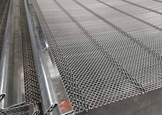 Stahldraht Stützstreifen Selbstreinigung Screen Mesh mit weniger Stecken und Blinden