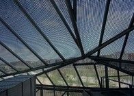Aluminium ausgedehnte Metall Sonnenschirm 2,5 mm Dicke für Gebäude