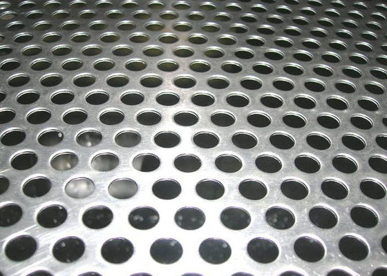 00,8 mm Lochgalvanisierte Runde Loch Perforierte Metallplatte für Gebäudefassaden
