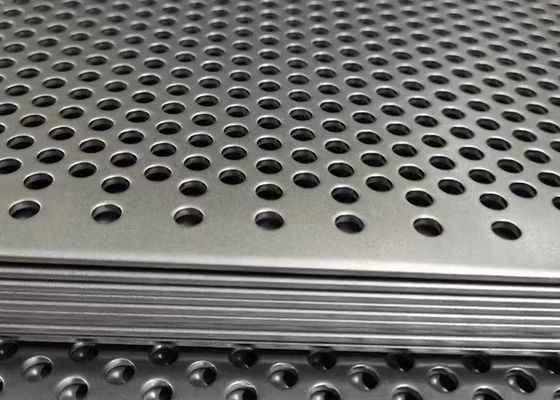 00,8 mm Lochgalvanisierte Runde Loch Perforierte Metallplatte für Gebäudefassaden