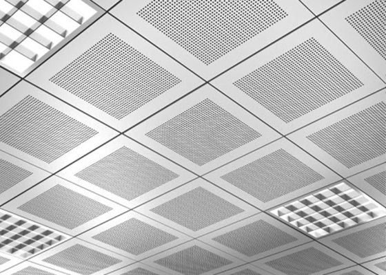 1.5mm Dicke Aluminium Perforierter Metalldecken Monolithische Erscheinung für Nachrüstungen
