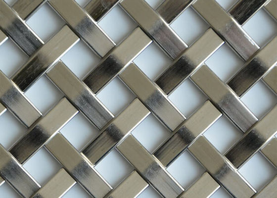 Bronze-Dekorationsmetall-Architekturgewebtes Drahtnetz