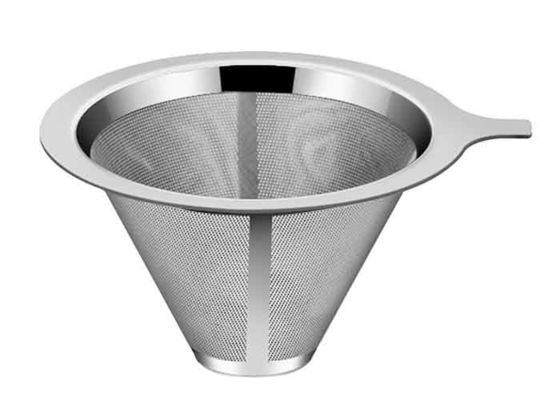 Kaffeefilter aus Edelstahl schmeckt gut und ist gesund