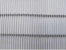 Flexible Metalldraperien aus Gewebtdraht für Innen- und Außenverzierungen