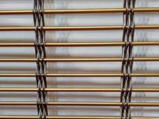 Flexible Metalldraperien aus Gewebtdraht für Innen- und Außenverzierungen