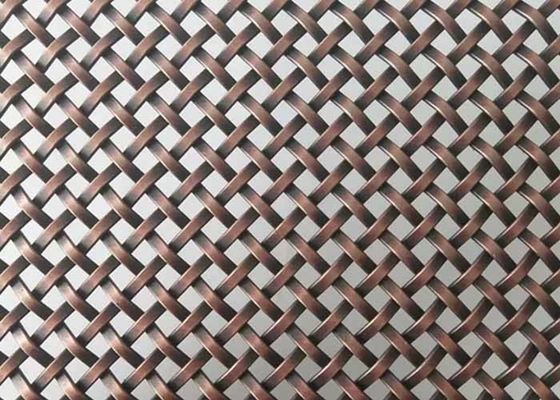 Versatile 2 mm dicke dekorative Drahtgitter für Schränke und architektonische Dekorationen 31% offene Fläche