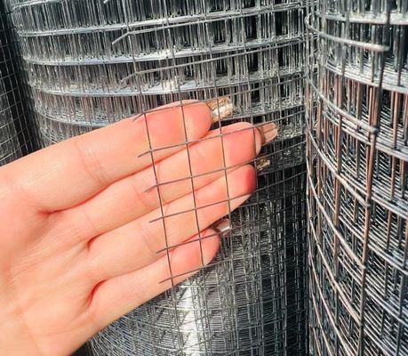 PVC beschichtet Aluminiumlegierung Schweißdrahtnetz für Präzisionsschweißen Längenbereich 5-50m