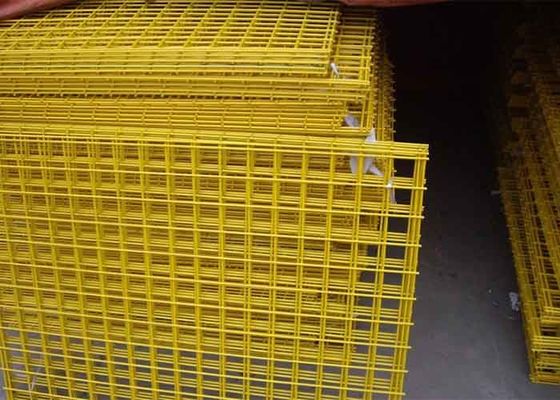 PVC beschichtet galvanisiertes Quadratgeschweißtes Drahtnetz 1 1 2 Zoll