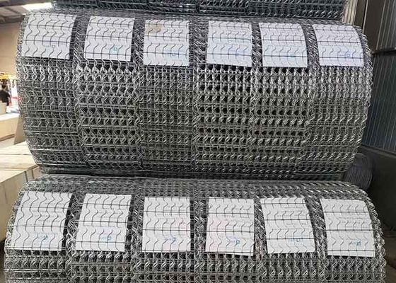 Gewichtsbeschichtungsnetz für verkrampfte galvanisierte Betonmasse 25,4 mm X 67 mm Mesh X 190,5 mm Streifen