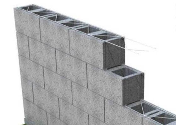 Verzinkte geschweißte Drahtnetzblockwandverstärkung für Mauerwerk 50x50mm 3,5mm